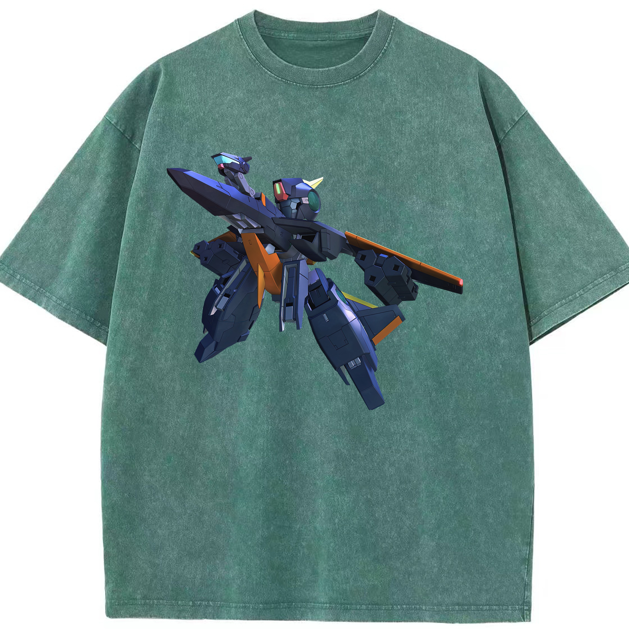 （画像用） 機動戦士ガンダム Mobile Suit Gundam 綿100% ヴィンテージ風 半袖Tシャツ（フロントプリント）